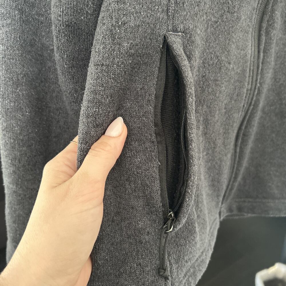 The North Face Women’s Large Deep Gray Full Zip Fleece Style Jacket Size Large - Picture 7 of 11